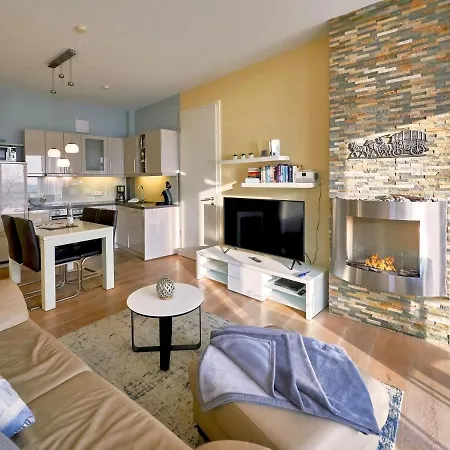 别墅 Ostseeresidenz - Wg 16 Mit Kamin, Sauna, Meerblick 萨斯尼茨