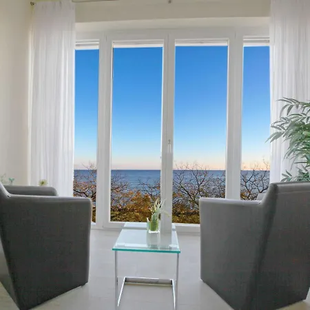 Ostseeresidenz - Wg 16 Mit Kamin, Sauna, Meerblick 萨斯尼茨