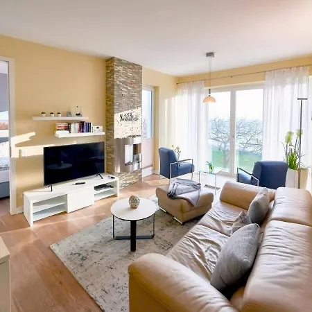 Ostseeresidenz - Wg 16 Mit Kamin, Sauna, Meerblick * 萨斯尼茨