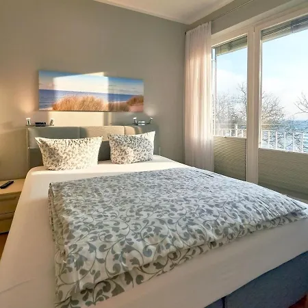 Ostseeresidenz - Wg 16 Mit Kamin, Sauna, Meerblick 萨斯尼茨